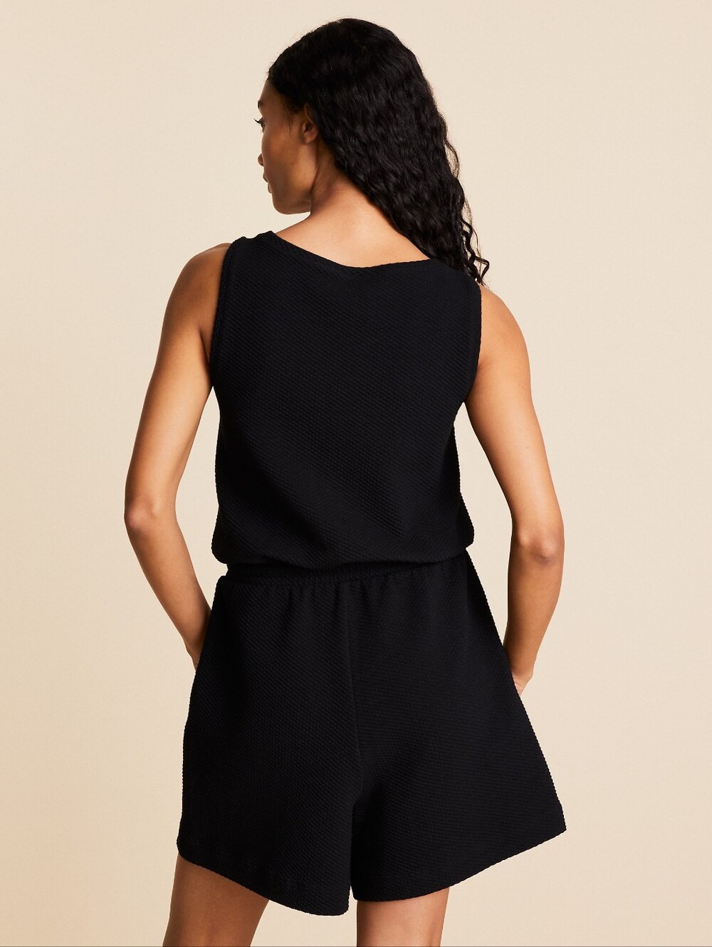 NWT Lou & Grey Textured Tank Romper - Picture 3 of 11